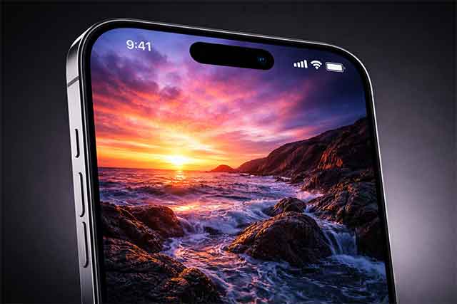 iPhone 17 Pro Max Super Retina XDR display with True Tone technology